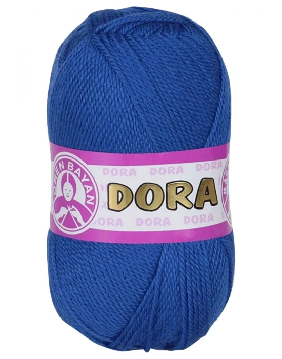 1 Adet Dora El Örgü İpi Yünü 100 gr 016 Saks Mavi