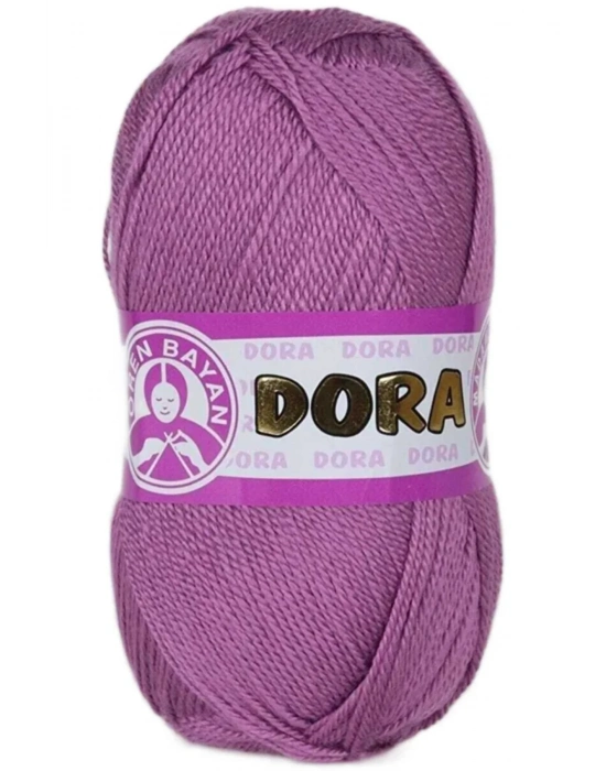 1 Adet Dora El Örgü İpi Yünü 100 gr 050 Eflatun