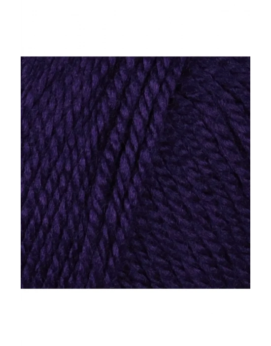 1 Adet Dora El Örgü İpi Yünü 100 gr 060 Koyu Mor