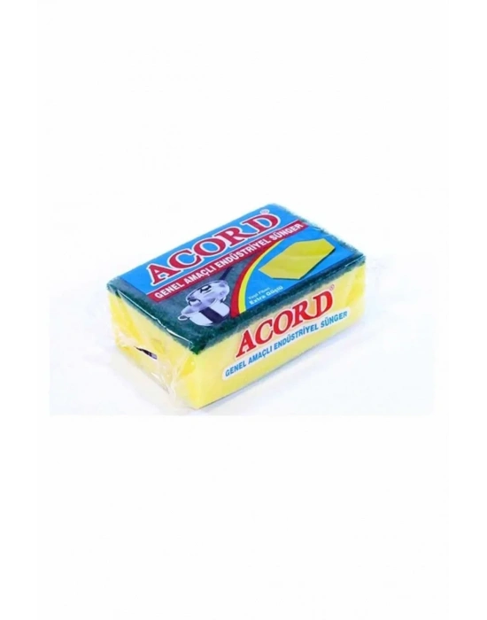 1 adet Jumbo Boy Endüstriyel Çok Amaçlı Bulaşık Süngeri  13x8x4 cm