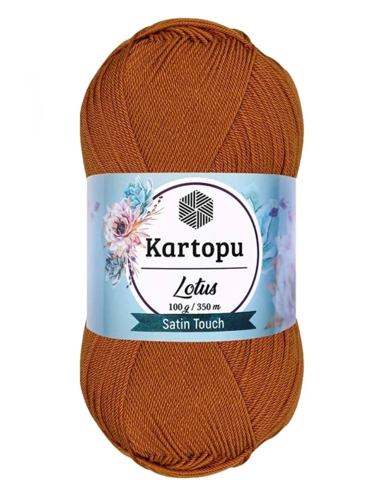 1 Adet Lotus Bikini Büstiyer Bluz Örgü İpi  K302 Tarçın