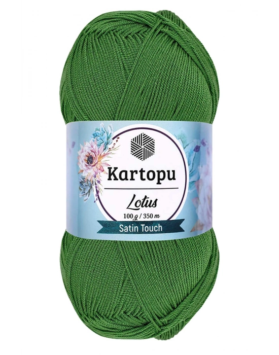 1 Adet Lotus Bikini Büstiyer Bluz Örgü İpi  K486 Çam Yeşili