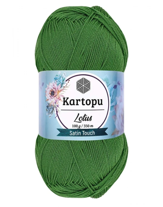 1 Adet Lotus Bikini Büstiyer Bluz Örgü İpi  K486 Çam Yeşili