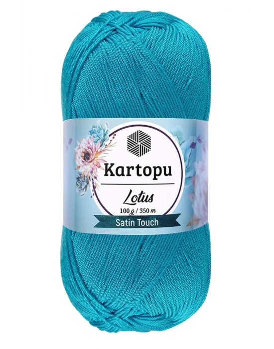 1 Adet Lotus Bikini Büstiyer Bluz Örgü İpi  K512 Turkuaz