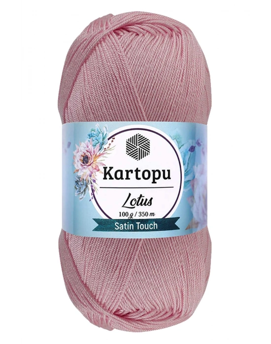 1 Adet Lotus Bikini Büstiyer Bluz Örgü İpi  K768 Açık Pembe