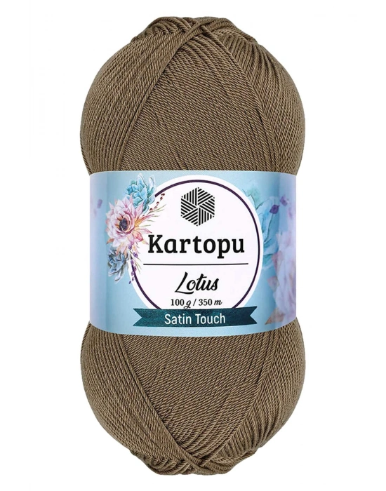 1 Adet Lotus Bikini Büstiyer Bluz Örgü İpi  K833 Vizon