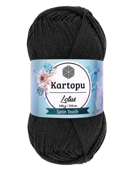 1 Adet Lotus Bikini Büstiyer Bluz Örgü İpi  K940 Siyah