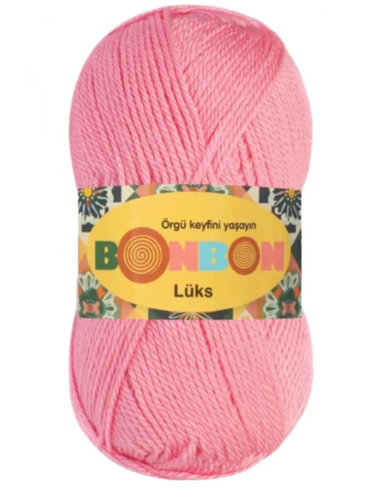 1 Adet Lüks Patik İpi Yünü Koyu Pembe 98298