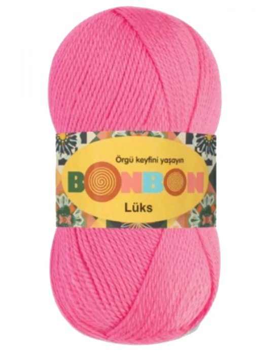 1 Adet Lüks Patik İpi Yünü Pembe 98230