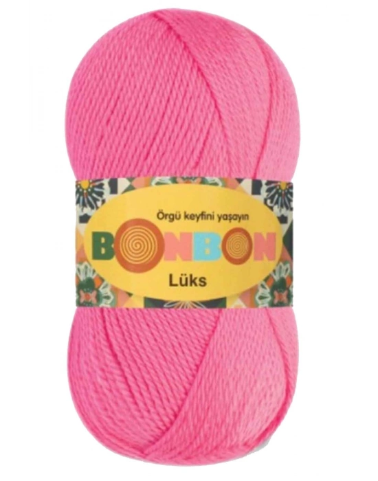 1 Adet Lüks Patik İpi Yünü Pembe 98230