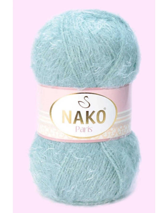 1 Adet Paris El Örgü ipi Yünü Su Yeşili 4229