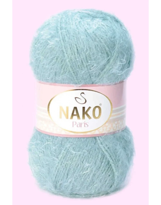 1 Adet Paris El Örgü ipi Yünü Su Yeşili 4229