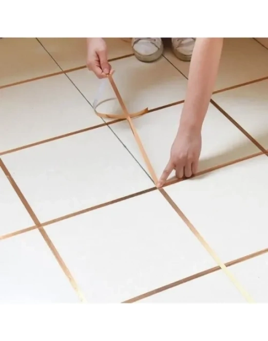 1 cm 50 Metre Gold Fayans Arası Şerit Bant