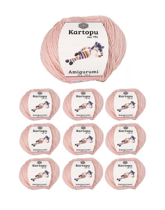 10 Adet Amigurumi El Örgü İpi 50gr 234