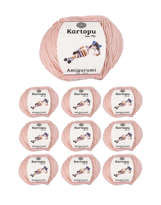 10 Adet Amigurumi El Örgü İpi 50gr 234