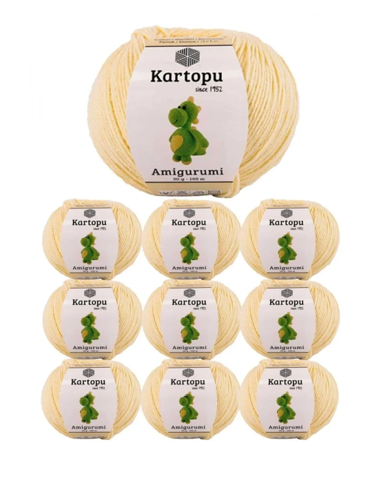 10 Adet Amigurumi El Örgü İpi 50gr 331
