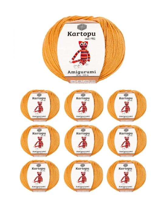 10 Adet Amigurumi El Örgü İpi 50gr 355