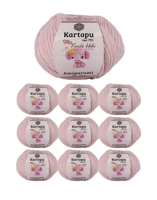 10 Adet Amigurumi El Örgü İpi 50gr 699