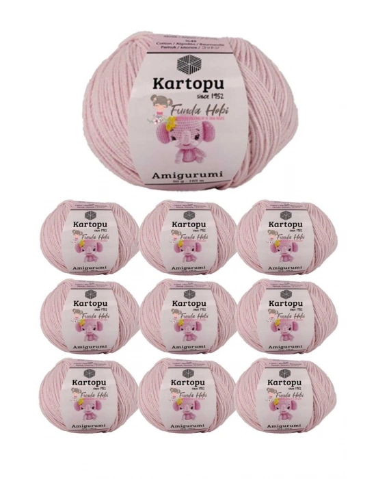 10 Adet Amigurumi El Örgü İpi 50gr 699