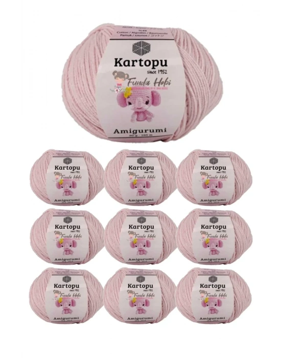 10 Adet Amigurumi El Örgü İpi 50gr 699