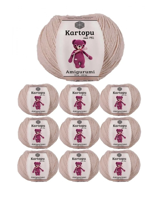 10 Adet Amigurumi El Örgü İpi 50gr 793