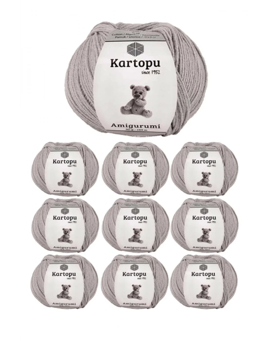 10 Adet Amigurumi El Örgü İpi 50gr 991