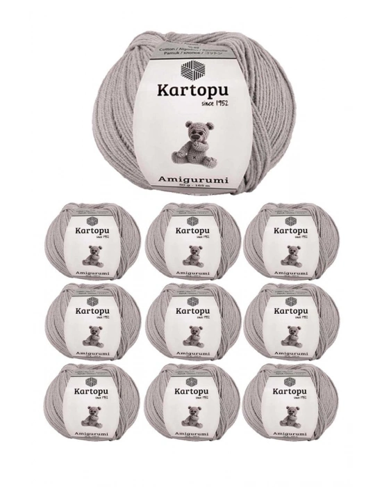 10 Adet Amigurumi El Örgü İpi 50gr 991