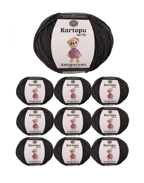 10 Adet Amigurumi El Örgü İpi 50gr 995