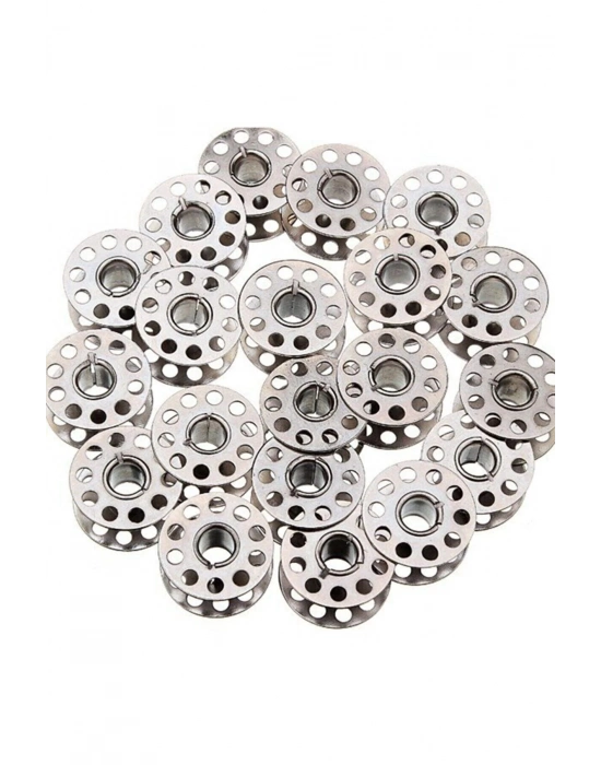 10 Adet Ev Tipi Dikiş Makine Masurası (metal)