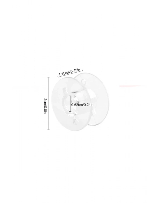 10 Adet Ev Tipi Makineler İçin Plastik Masura