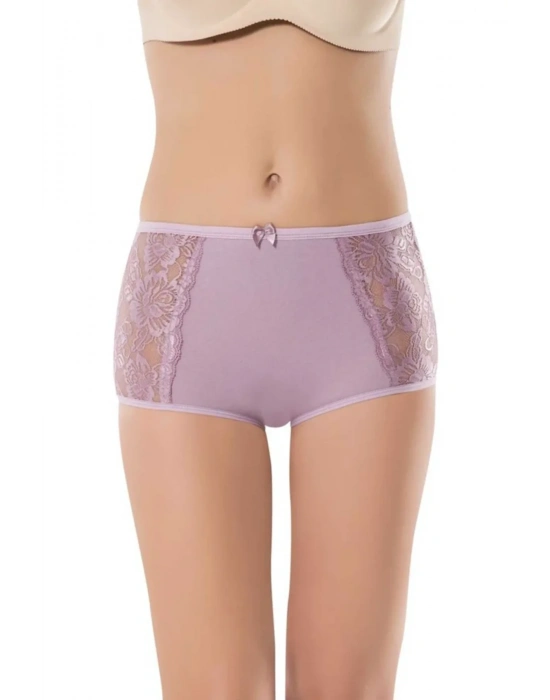 10 Adet Kenar Dantelli Toparlayıcı Yüksek Bel Bato Külot