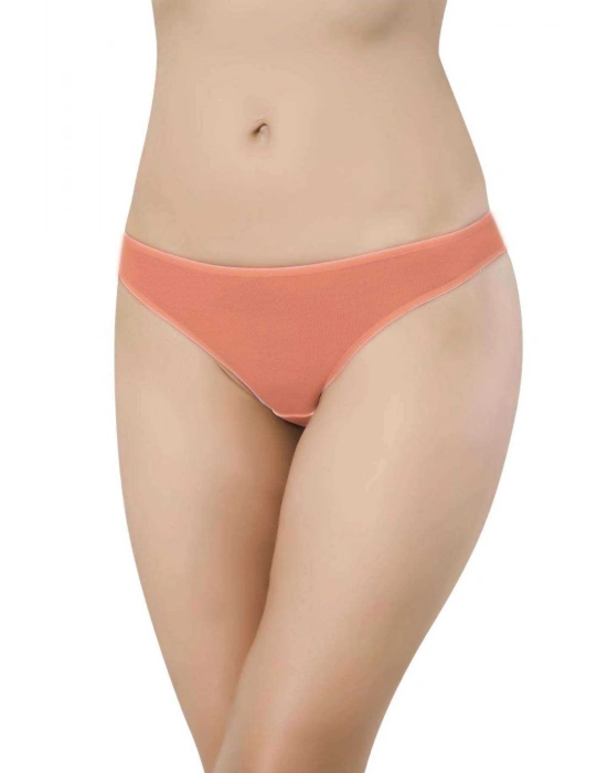 10 adet Süper Eko Set Likralı Kadın Slip Külot Pudra