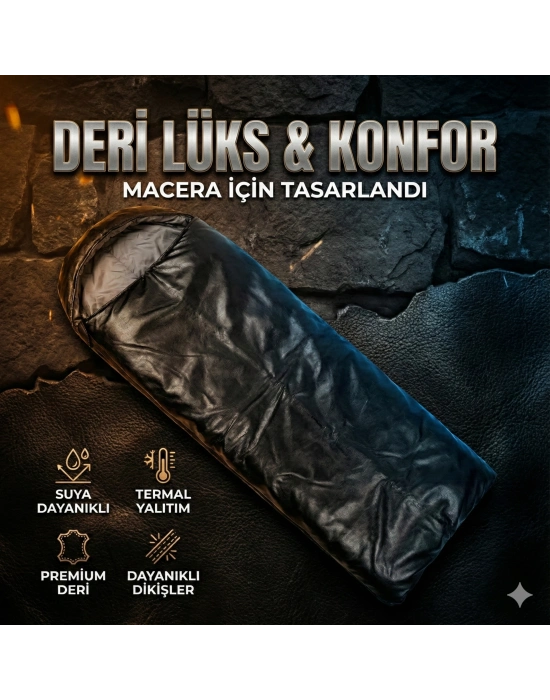 -10 Derece Su Geçirmez Kamp Gezi  Uyku Tulumu (210x70 Cm)