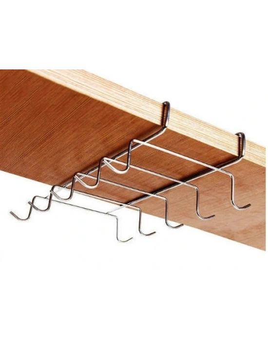 10 Kancalı Portatif Bardak Askılığı