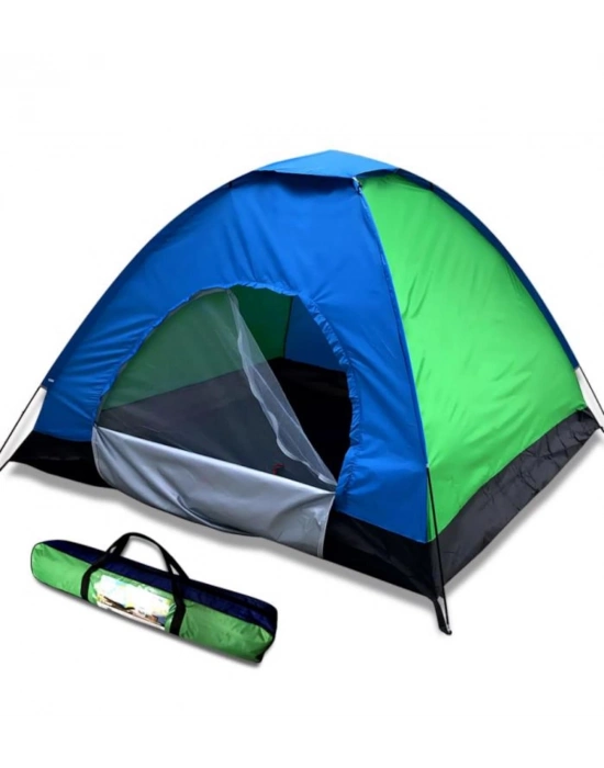 10 Kişilik Kolay Kurulumlu Kamp Çadırı (300x300x170)