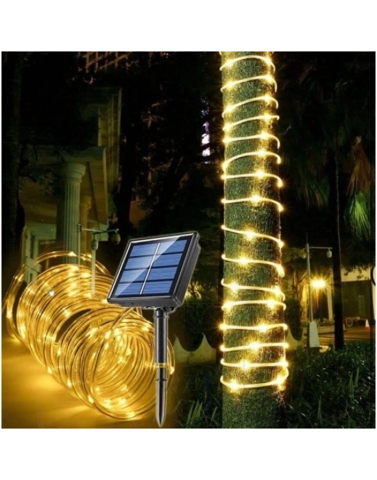 10 Metre Güneş Enerjili Hortum LED Işık