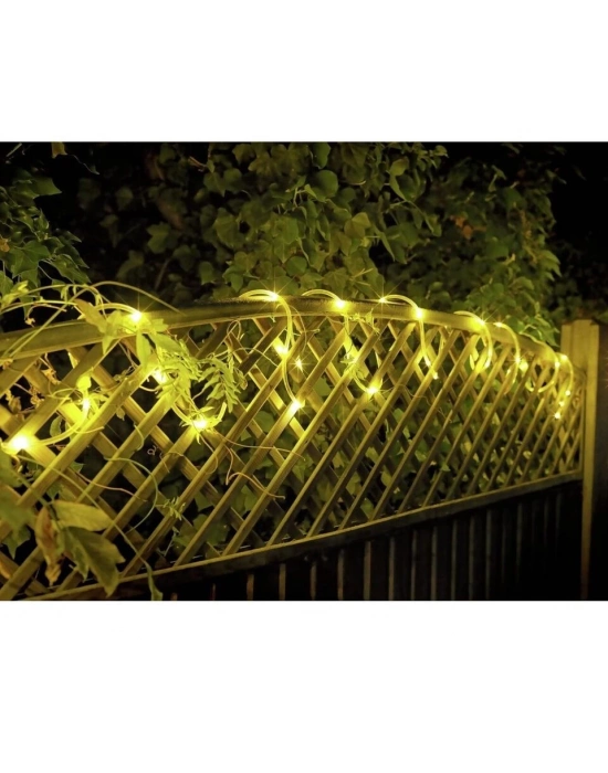 10 Metre Güneş Enerjili Hortum LED Işık