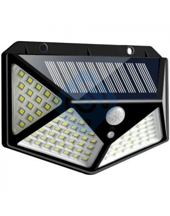 100 Led Dış Mekan Solar Aydınlatma Fotoselli Solar Lamba