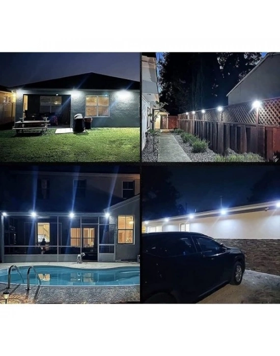 100 Led Dış Mekan Solar Aydınlatma Fotoselli Solar Lamba