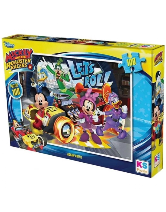 100 Parça Mickey Mouse Puzzle