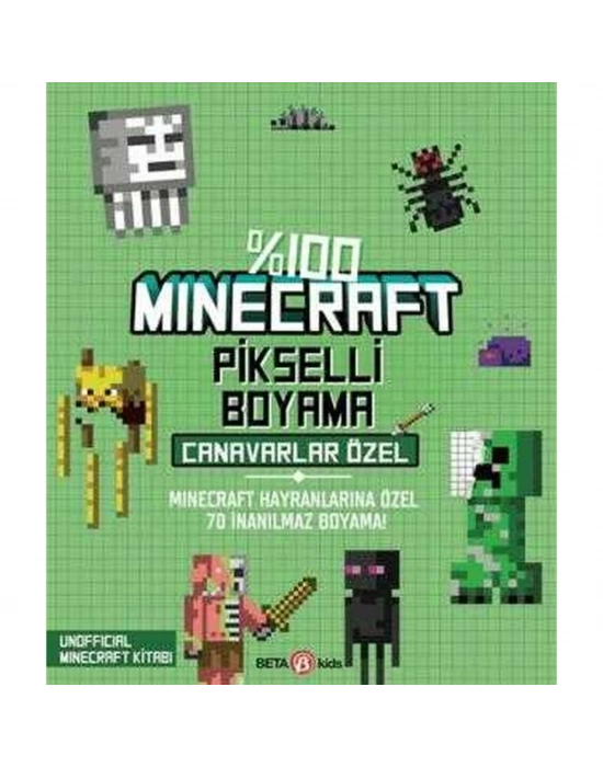 %100 Pikselli Boyama Canavarlar Özel