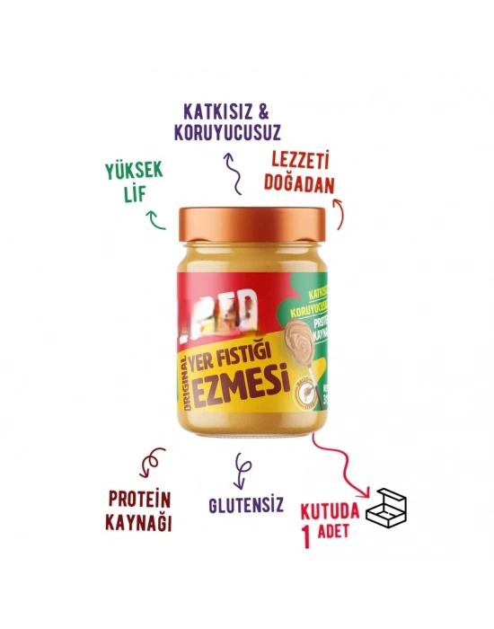 %100 Yer Fıstığı Ezmesi Original 315 Gr