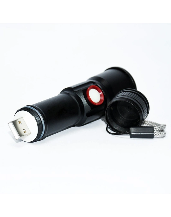 1.000 Lümen Usb Şarjlı Led El Feneri Wt-611