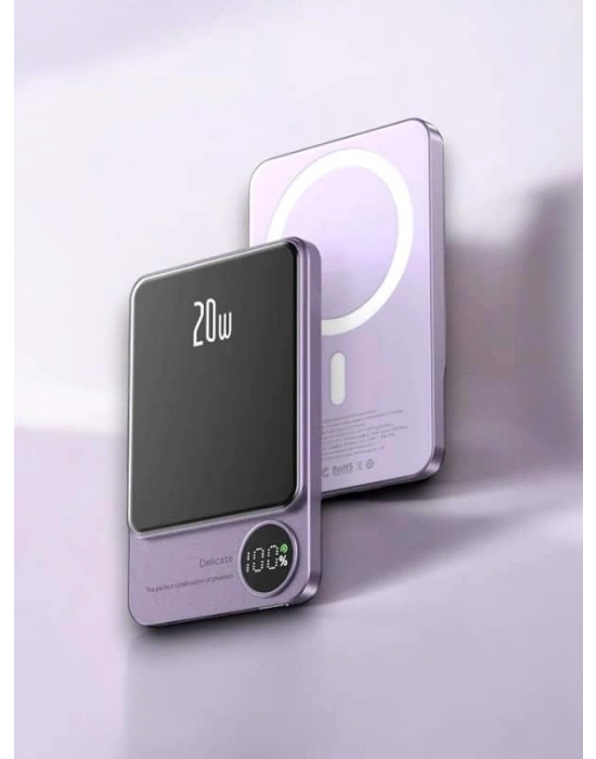 10.000 mAh Wireless Şarjlı Powerbank