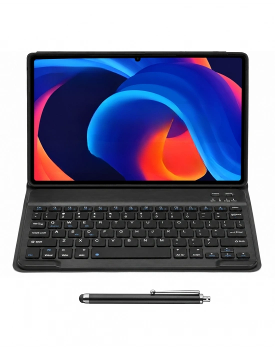 10.1 İnç Android Tablet 16GB RAM 1TB Depolama Klavyeli Tablet Seti
