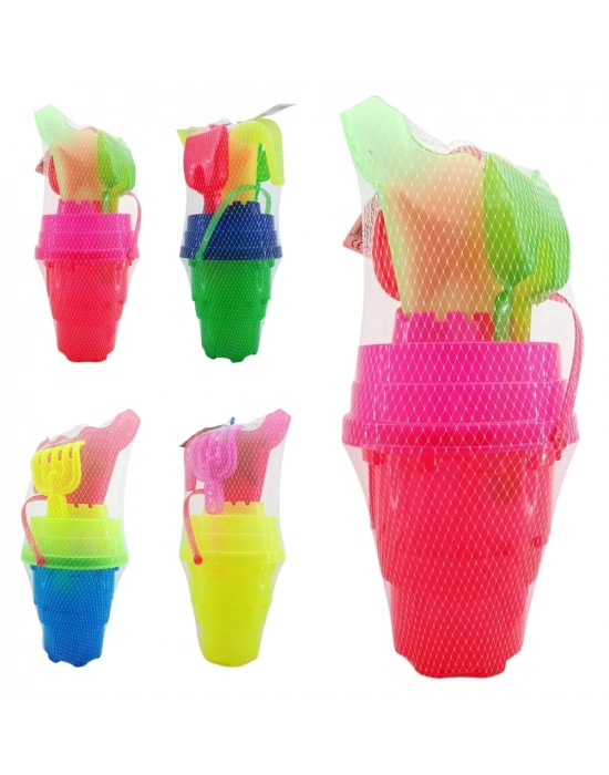 1013 - BÜYÜK YUVARLAK KOVA NEON MASKOVA 25Lİ