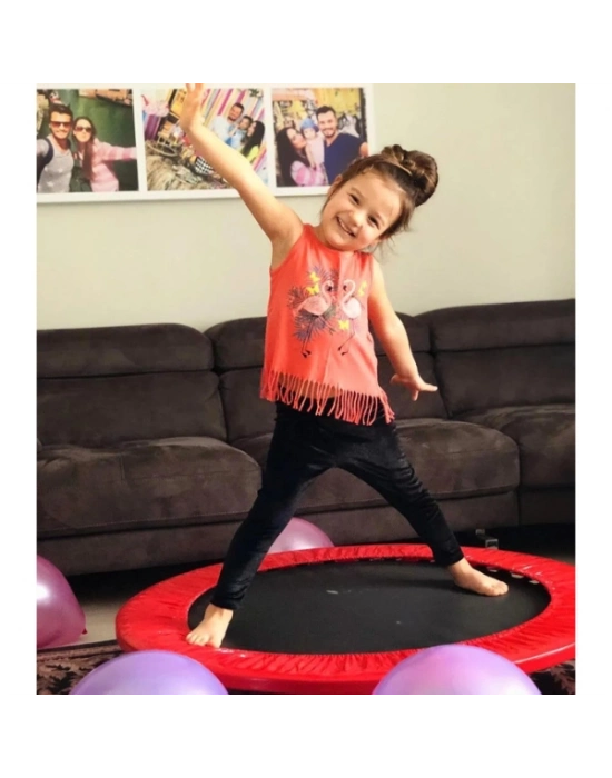 102 cm (40 inç) Kırmızı Trambolin