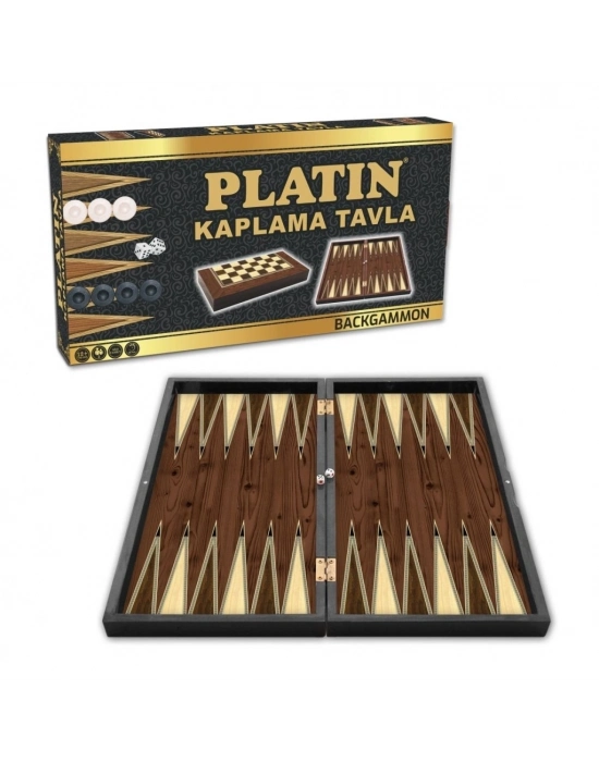 1020371 Platin Tavla (Büyük) ,Star okey