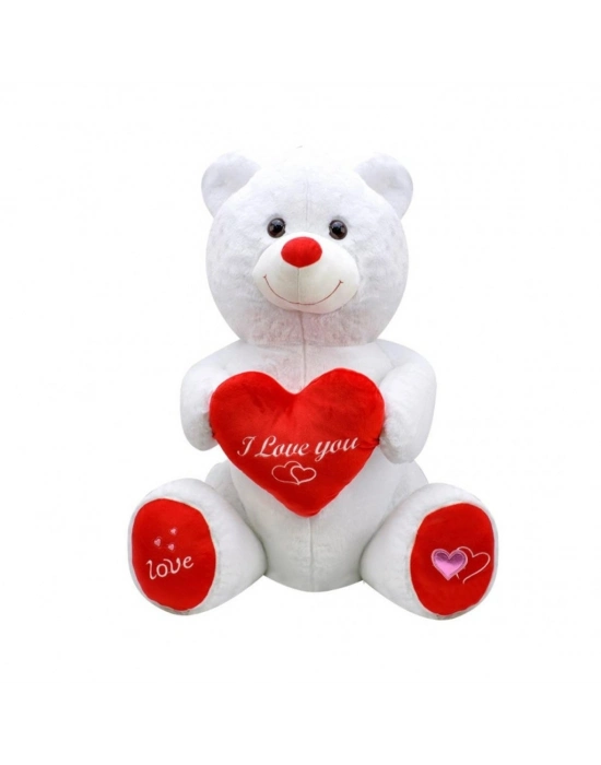 1028B Sevimli Ayı Beyaz 80 cm