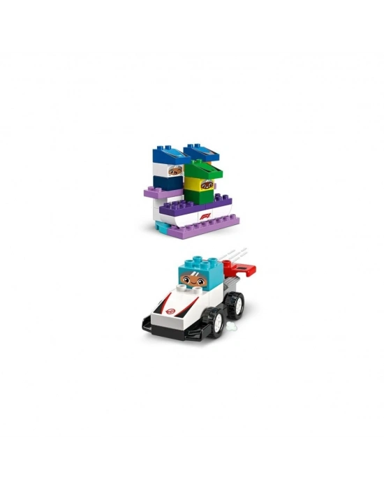 10445   Duplo F1 Takımı Yarış Arabaları ve Sürücüleri 70  parça +2aş